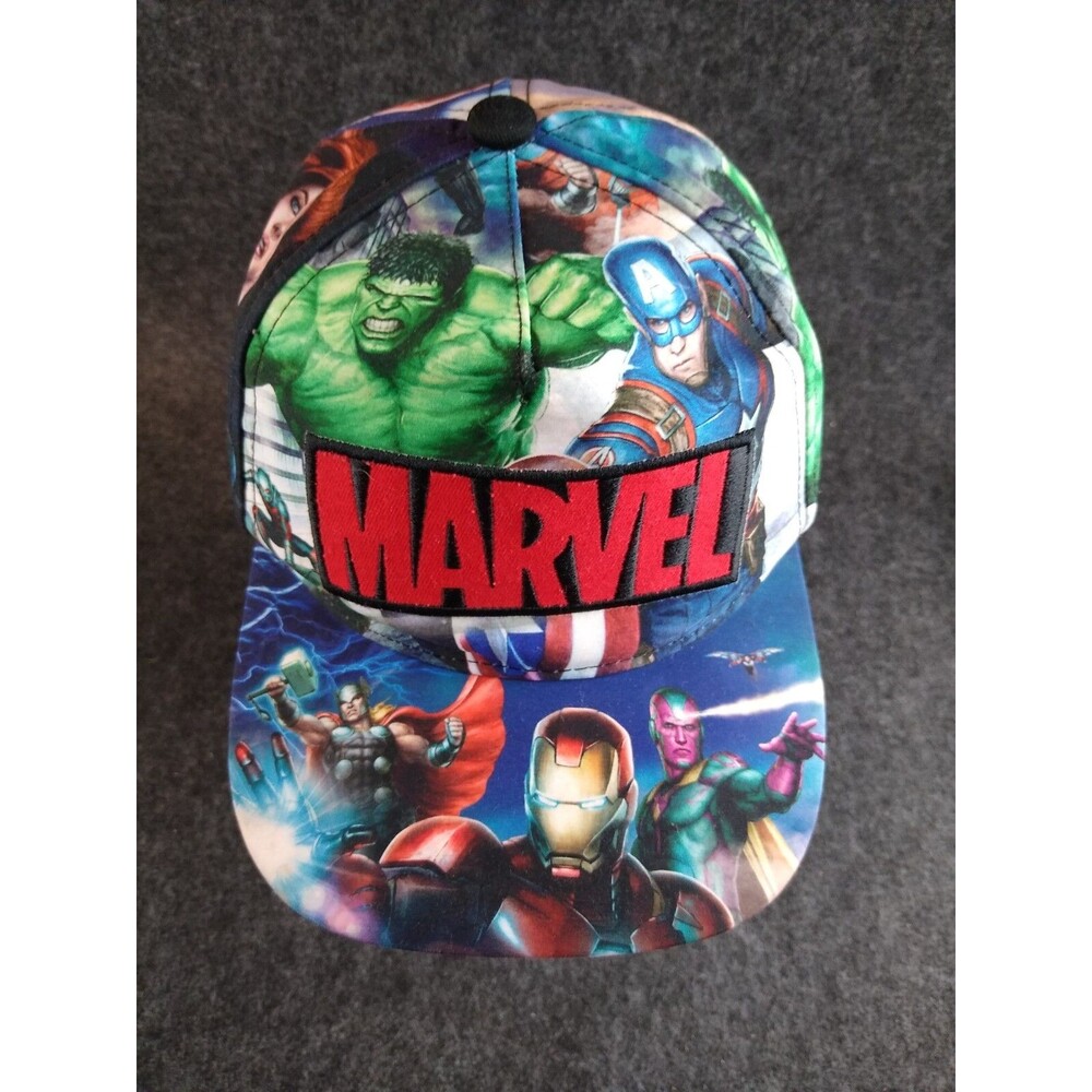 Marvel Avengers Snapback Hat Multi Color Size 55